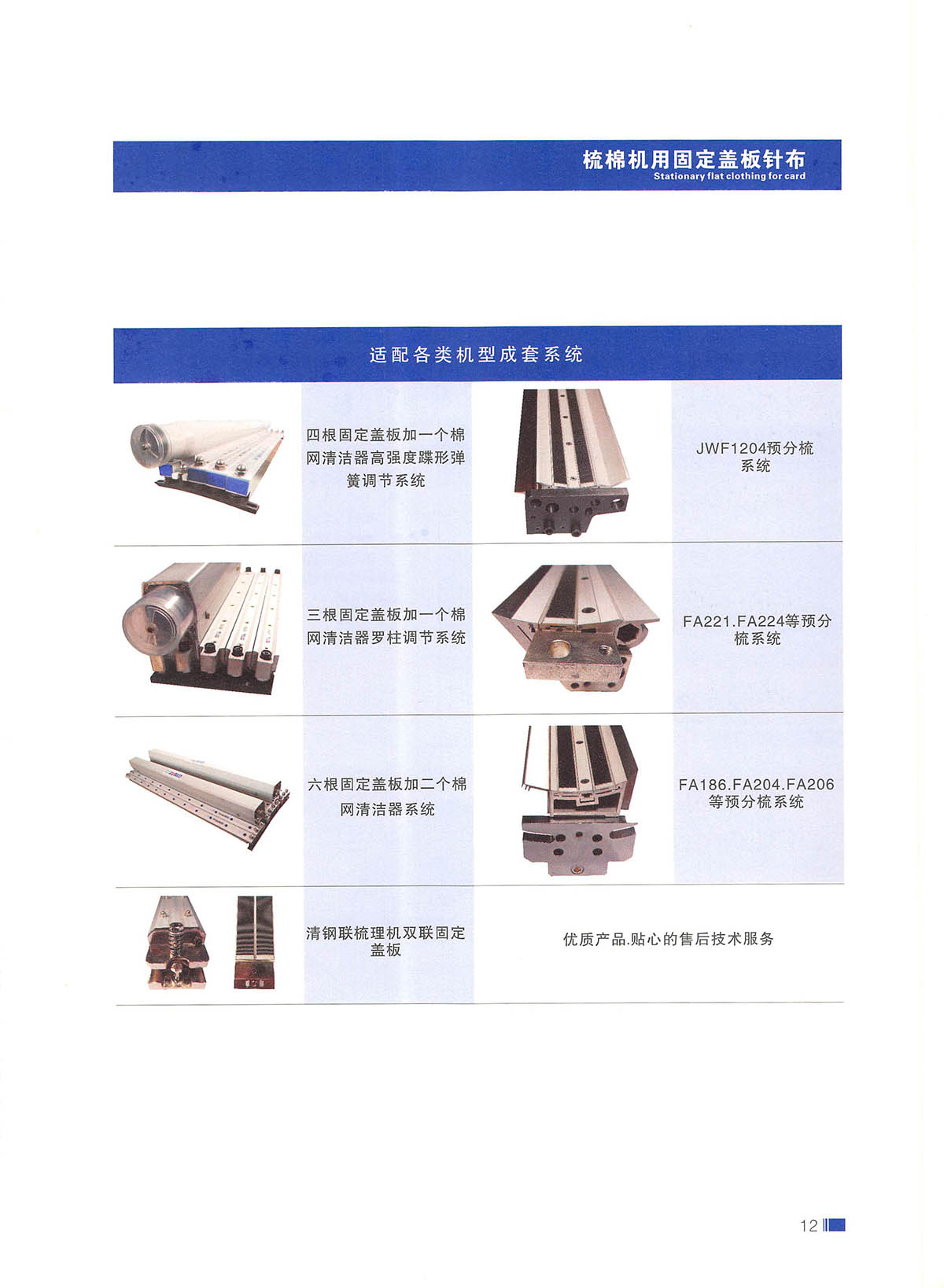 棉纺针布