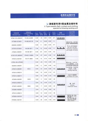 棉纺针布